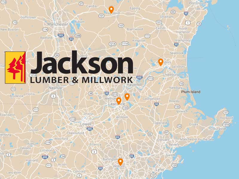 Jackson Lumber & Millwork - Five Convenient Locations